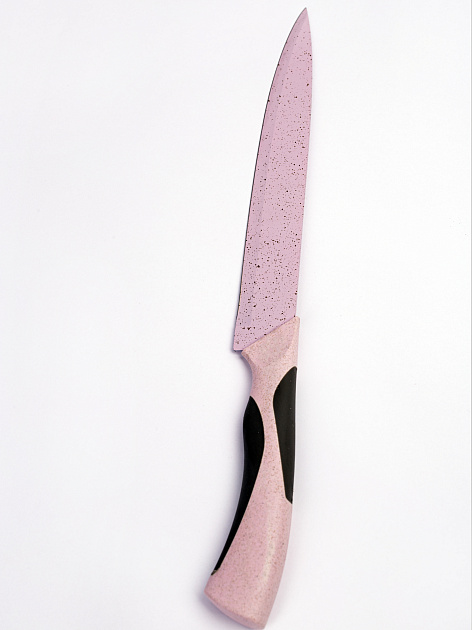 Нож-Слайсер 20см, розовый, нержавеющая сталь, R010626 000000000001196190