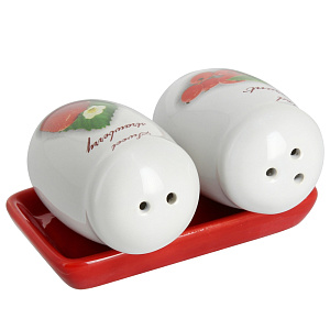 Набор для специй ЧУДОДОМ Садовая ягода, фарфор, 2 предмета ,  L2520264 000000000001060668