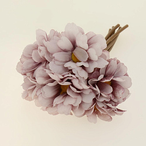 Цветок искусственный "Хризантемы" 7 бутонов 20см R010752 000000000001197542