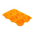 Форма для выпечки Яблоки Marmiton, оранжевый, силикон 000000000001125301