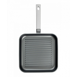 Сковорода Гриль 28см DE'NASTIA серый алюминий 000000000001223620