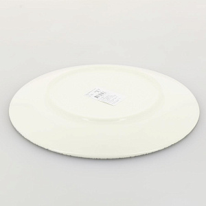 Тарелка обеденная 26см LUCKY Спираль керамика 000000000001208763