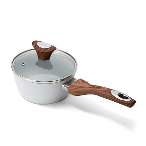 Ковш с крышкой 1,4л 16см PHANTOM CHEF ручки soft touch индукция beige 000000000001221205