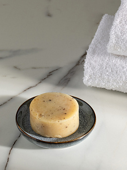 Мыльница DE'NASTIA reactive Deco серый керамика 000000000001227000