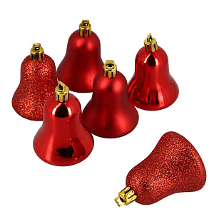 Набор декоративных украшений Колокольчик Посуда Центр, 6 см, 6 шт. 000000000001161772