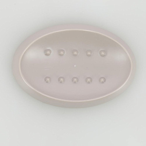 Мыльница DE'NASTIA под камень розовая пластик 000000000001207116