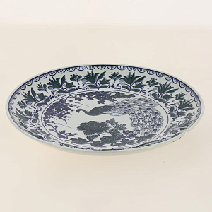 Блюдо сервировочное 26,5см Восток фарфор 000000000001168379