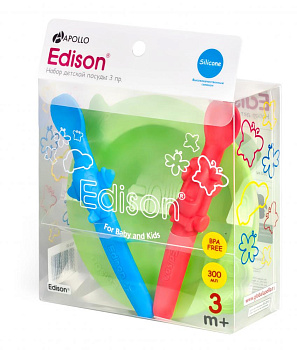 Набор детской посуды Edison Apollo, 3 предмета 000000000001145840