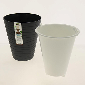 Кашпо Валенсия 2,8л D17 H20 антрацит 000000000001185586