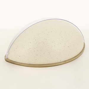 Хлебница 440х200х280мм  бамбук основа  крышка полистирол  ручка светлая прозрачная бамбук  подарочная упаковка 184-18004 000000000001205518