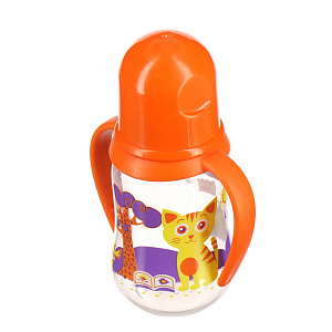 Бутылочка с соской от 0 месяцев Русские мотивы Lubby, 120-125мл 000000000001135401