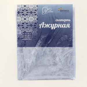 Скатерть 132х160см V-LINE ажурная микс пвх 000000000001087475