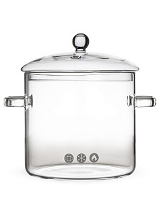Кастрюля 3л стекло 000000000001221356