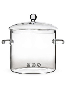 Кастрюля 3л стекло 000000000001221356