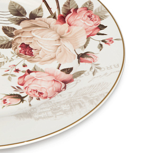 Тарелка десертная 20,5см Rose фарфор 000000000001220626