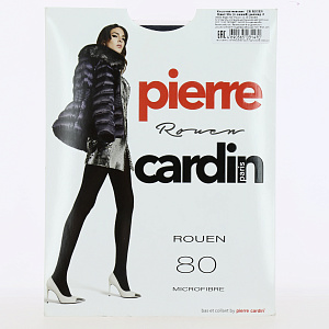 Колготки женские 80ден синий2 PIERRE CARDIN Руан матовые с хлопчатобумажной ластовицей и плоскими швами 78%полиамид 20%эластомер 2%хлопок 000000000001201615