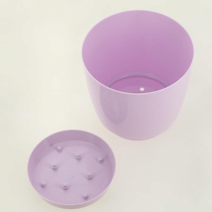 Горшок для цветов 2л h145мм D150мм GARDENPLAST ФРЕЗИЯ №1 лиловый пластик 000000000001207364