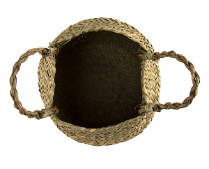 Кашпо-корзина плетеная 17см 000000000001216402