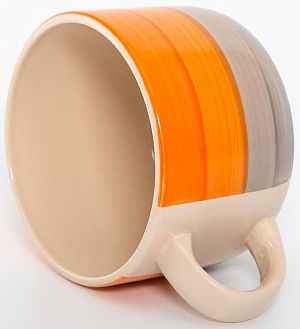 Бульонница 500мл ELRINGTON АЭРОГРАФ Оранж керамика 000000000001211180