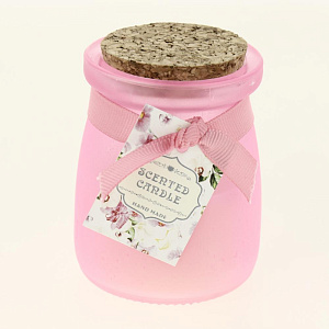 Свеча ароматизированная "Нежность" в стеклянной банке 5x7см R011080 000000000001199245
