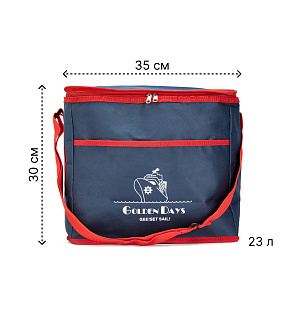 Термосумка 35х22х30см 23л Golden Days dark blue полиэстер 000000000001221485