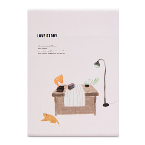 Зеркало косметическое 9,5х15см стекло/картон 000000000001209154