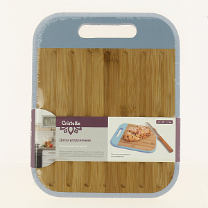 Доска разделочная 25х20х1,5см CRISTELLE бамбук 000000000001189350