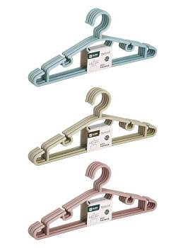 Набор вешалок 5 шт 40см FORA в ассортименте крошка полипропилен_ST 000000000001228696