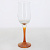 Фужер стекло для шампанского оранжевая ножка 190мл ENJOY PASABAHCE 44160OSL 000000000001199199