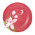Плоская тарелка Red Orchis Luminarc 000000000001005089