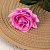 Цветок искусственный Роза Real Touch 42,5см розовая 000000000001218367