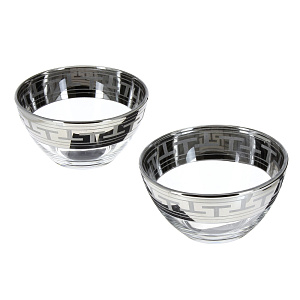 Набор салатников 2шт 13см ПРОМСИЗ Греческий узор стекло 000000000001121604