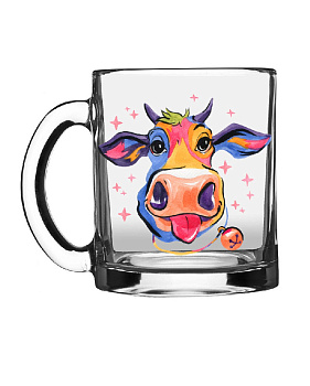 БЫЧКИ Кружка 320мл ОСЗ Чайная Арт стекло 000000000001202839