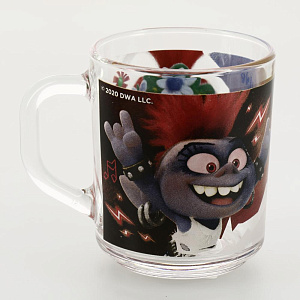 Набор детской посуды 3 предмета ND PLAY Рок Тролли 2 стекло 000000000001197734