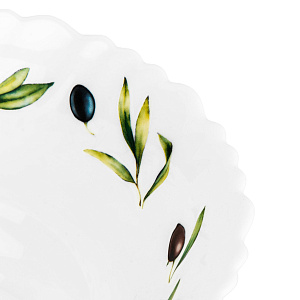 Салатник 13см/300мл FARFORELLE Оливки стеклокерамика 000000000001214060