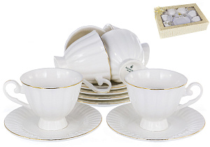 Н-р кофейный 12шт,6чашек 120мл+6блюдец,пд/уп,Грация,Шанти,101-01007 000000000001183383