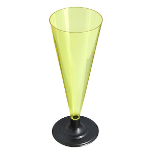 Набор одноразовых фужеров для шампанского Фопос, 180мл, пластик, 6 шт. 000000000001006166