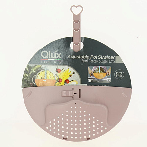 Крышка-дуршлаг d26см FACKELMANN универсальная с ручкой пластик 000000000001188025