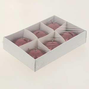 Декоративный Набор свечей "Металлик" 6шт. 20гр. (микс) R010696 000000000001196379