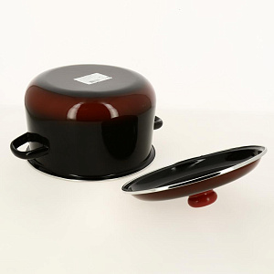 Набор посуды СТАЛЬЭМАЛЬ ( 2,4л+5,5л) коническая форма эмалированная сталь 000000000001008637