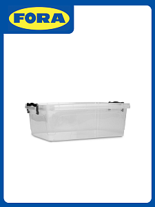 Контейнер для хранения 3,8л FORA прямоугольный с клипсами полипропилен 000000000001226268