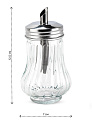 Сахарница 7х12,5см 200мл стекло/нержавеющая сталь 000000000001228452