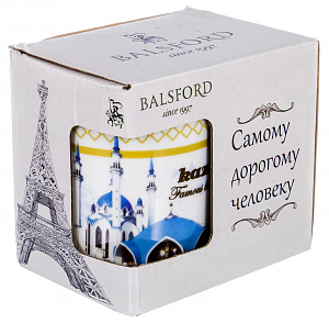 Кружка 340мл BALSFORD Казань подарочная упаковка фарфор 000000000001197852