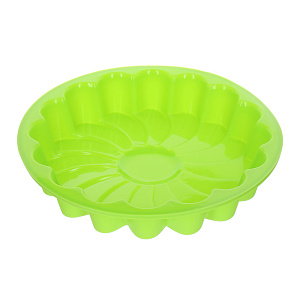 Форма для выпечки Ромашка Matissa, желтый, 23х4 см, силикон 000000000001134737