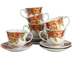 Чайный набор Люция Matissa, 220мл, 12 предметов 000000000001140320