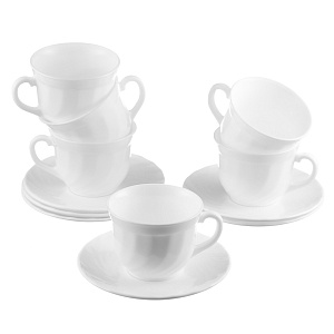 Чайный набор Trianon Luminarc, 220мл, 12 предметов 000000000001004156