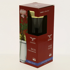 Ваза 26см ПРОМСИЗ Иллюзия стекло 000000000001177220