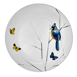 Тарелка десертная 20,5см ESPRADO Primavera твердый фарфор 000000000001153686