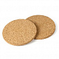 Набор подставок под горячее 2шт 10см пробка