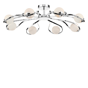 Люстра LuceSolara 3020/8PL G9*40W Chrome/White 000000000001149607